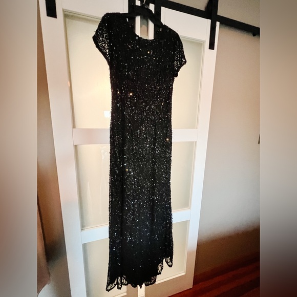 Black Sequin Dress - Picture 2 of 5